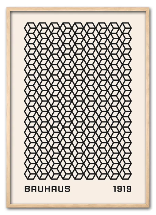 Bauhaus Geometric Mesh Eg