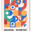 Bauhaus Geometry Play Plakat