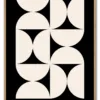 Bauhaus Pattern Grid – Black Edition Massiv Eg