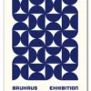 Bauhaus Repeats No. 01 – Blue Plakat