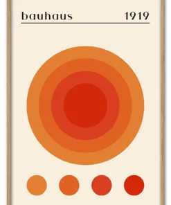 Bauhaus Spectrum Orange Massiv Eg
