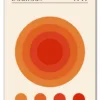 Bauhaus Spectrum Orange Plakat