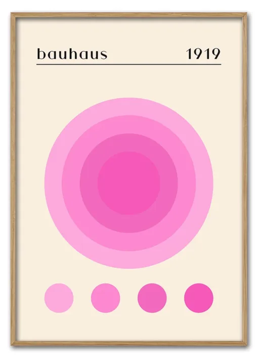 Bauhaus Spectrum Pink Massiv Eg