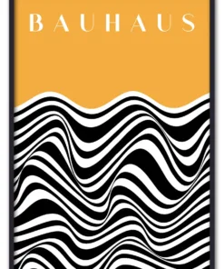 Bauhaus Waveform No. 01 – Mustard Sort