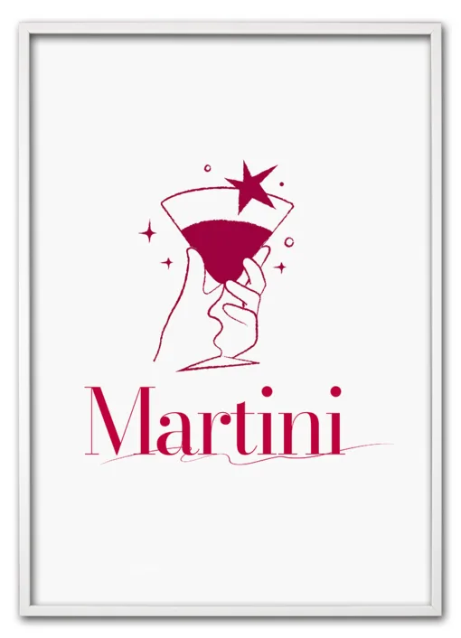 Twinkle Martini Hvid