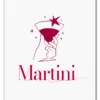 Twinkle Martini Plakat
